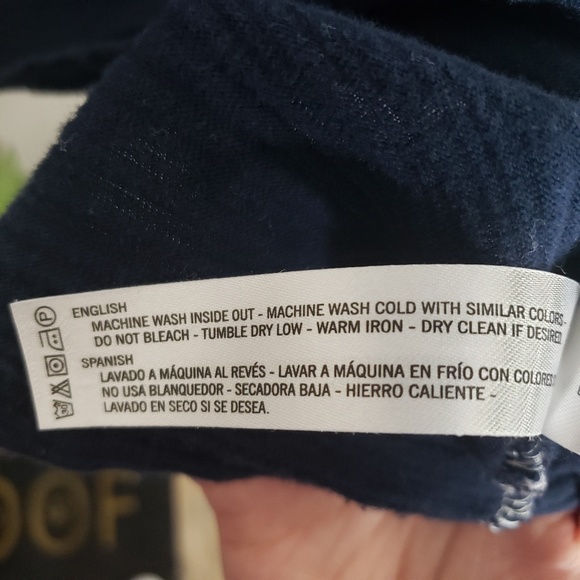 3/$25 Color Block Shirt Denim & Flower - Picture 6 of 8